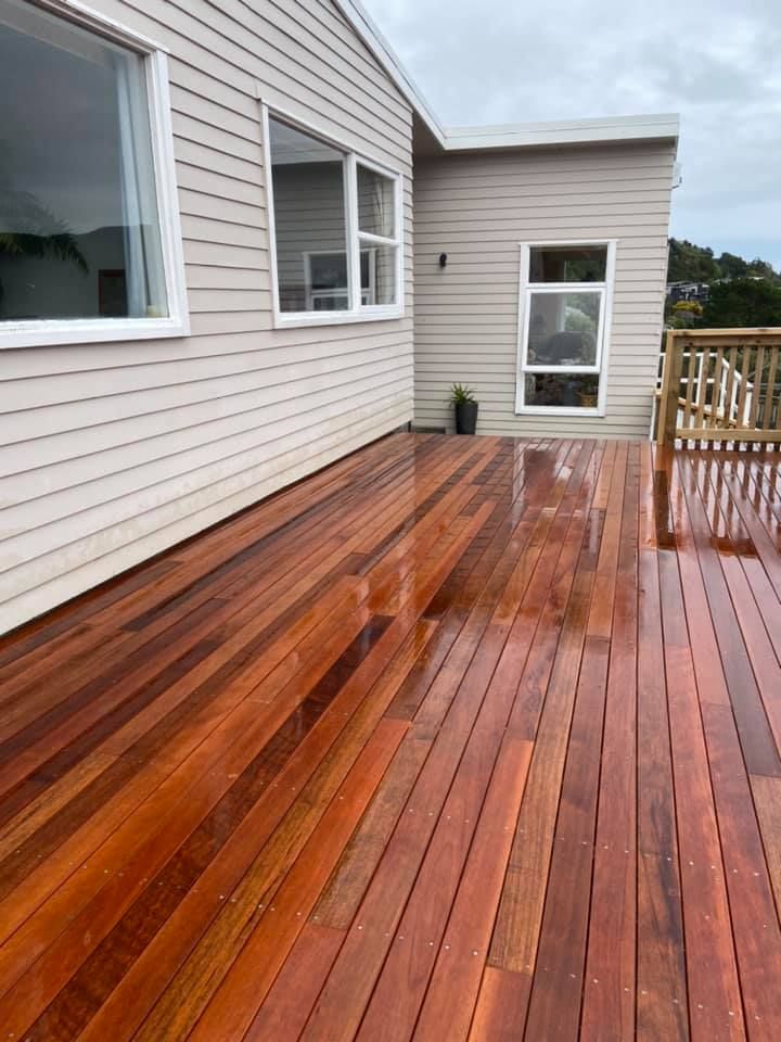 Nice wooden deck — Wellington, NZ — Audesia Property & Maintenance Limited
