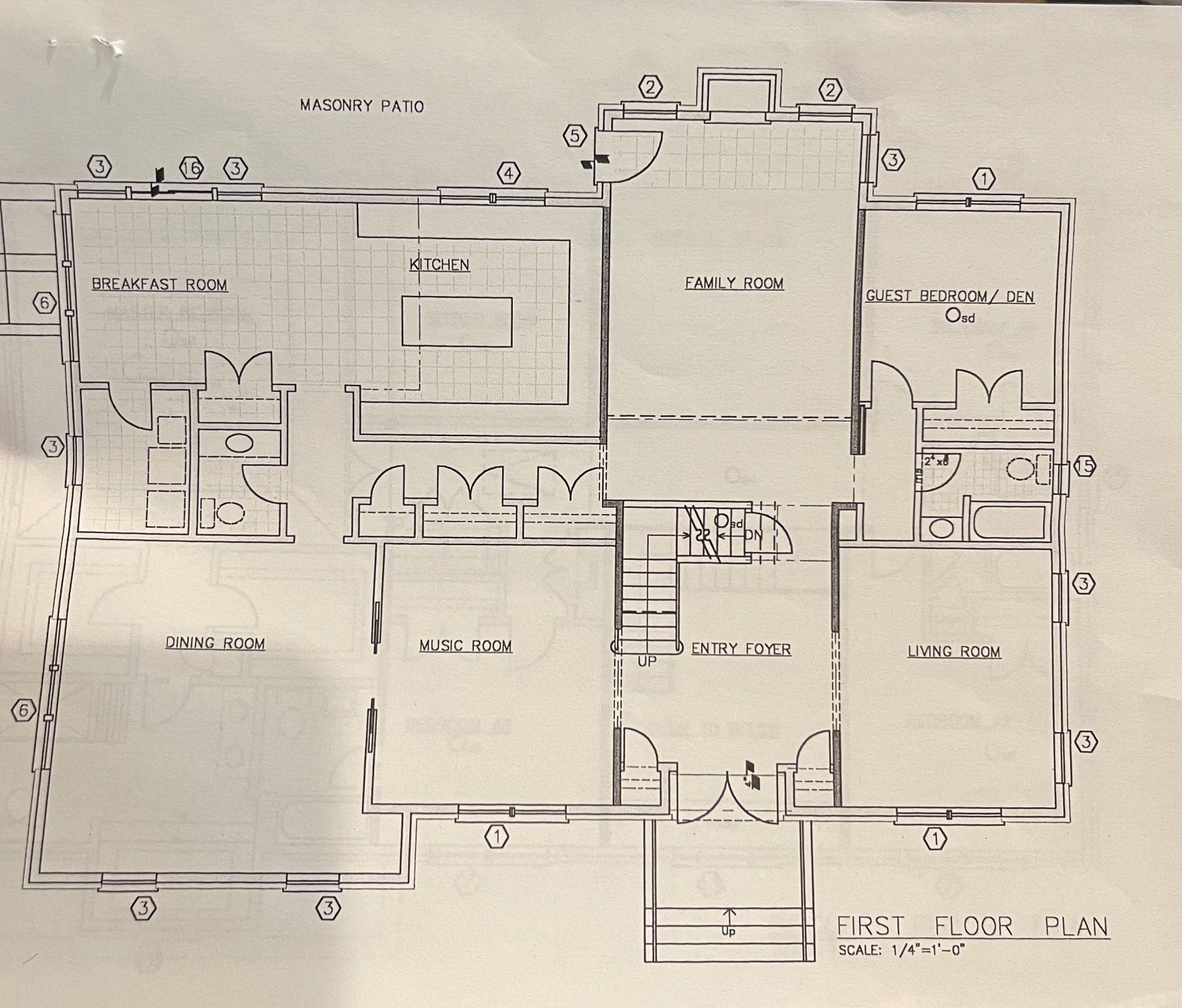 A black and white floor plan of a house