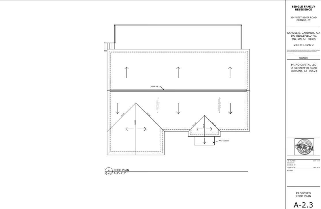 A black and white drawing of a house with a roof.