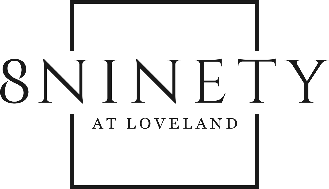 8Ninety at Loveland Logo - Header - Click to go home