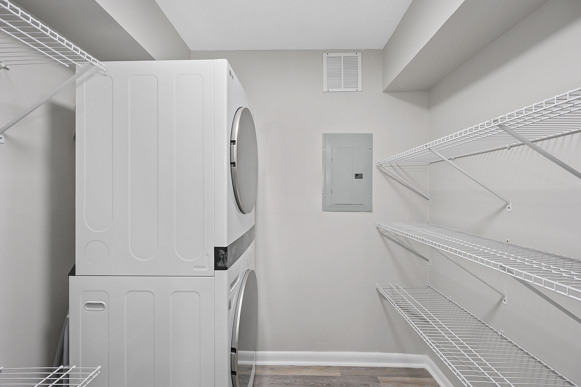 Photo of 8Ninety Closet with Stackable Washer and Dryer