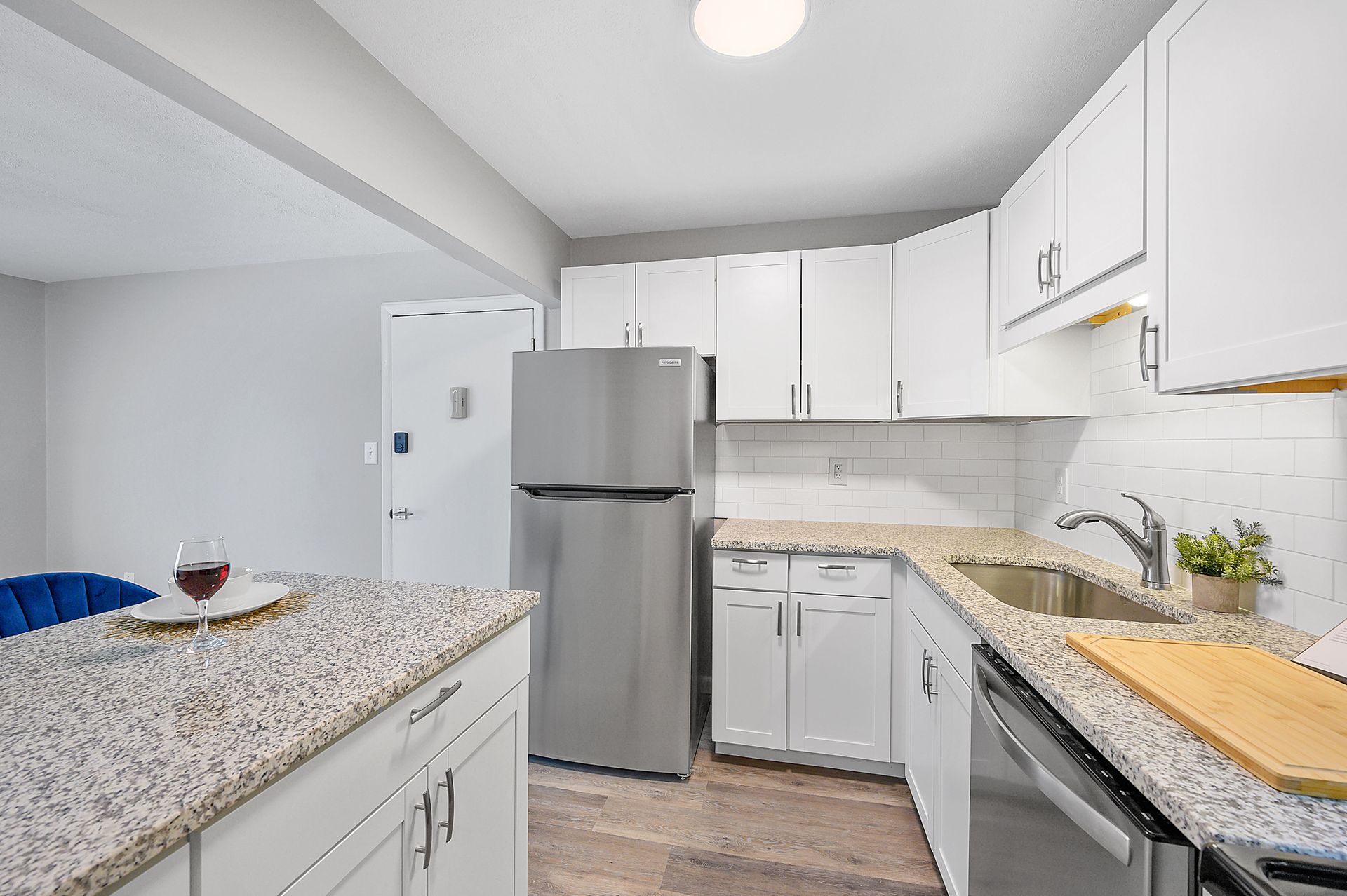 Photo of 8Ninety Kitchen with Stainless Steel Refrigerator