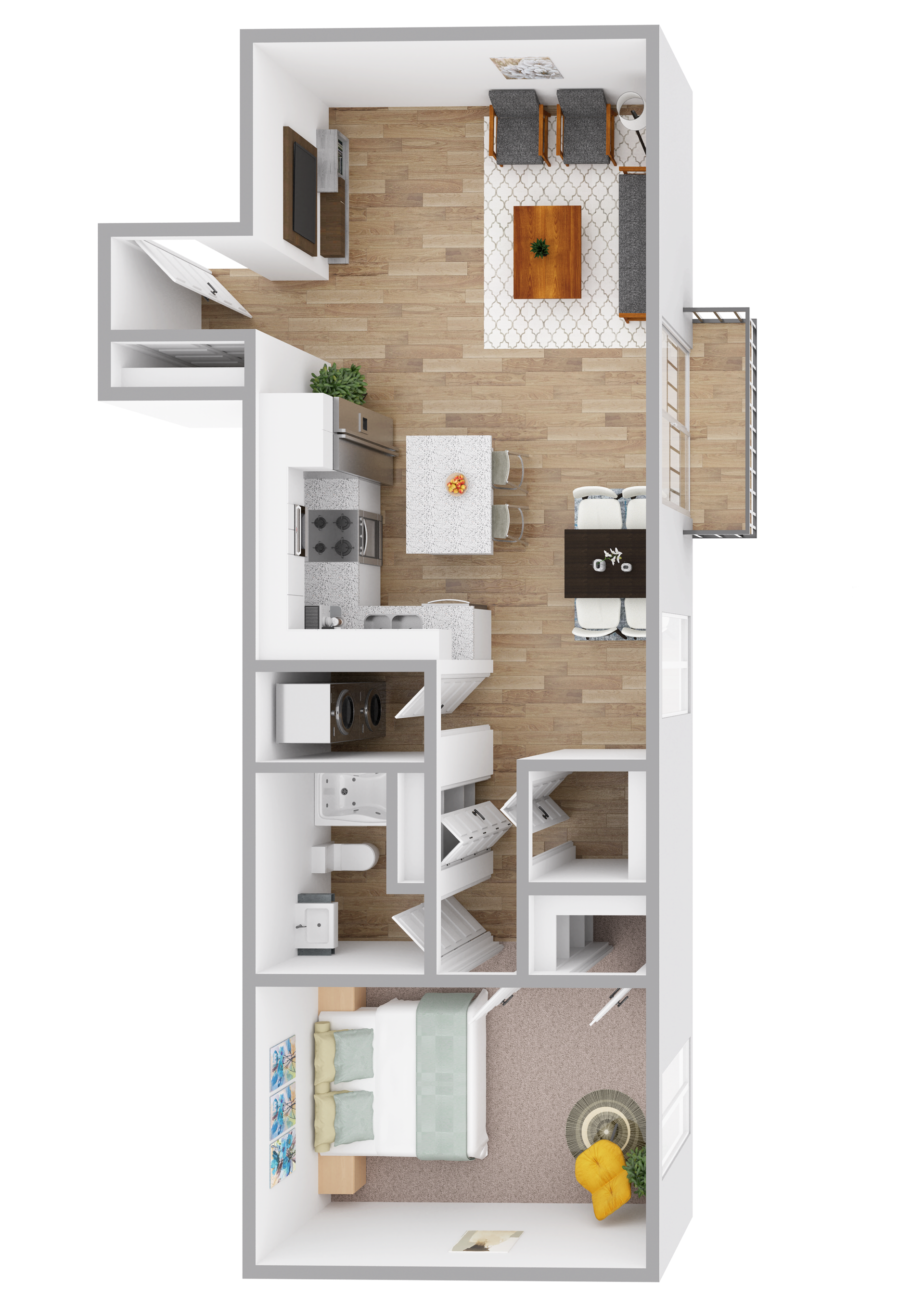 an image of the Schwinn Premier 3D floorplan