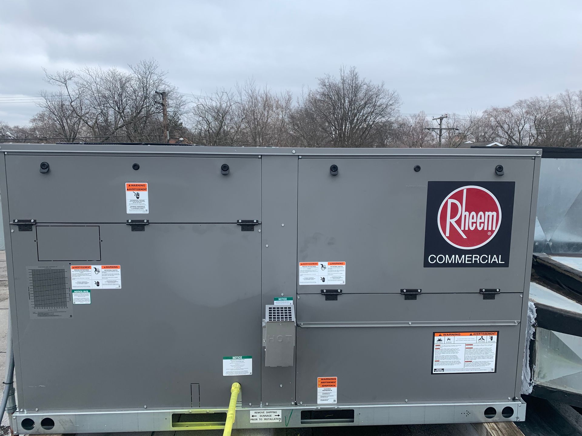 Commercial AC Unit Installation