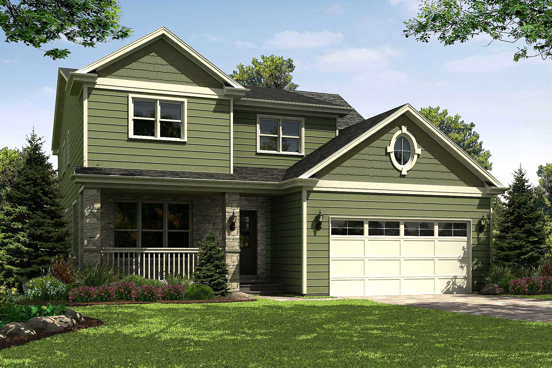 Ridge Avenue - Rendering House Street View