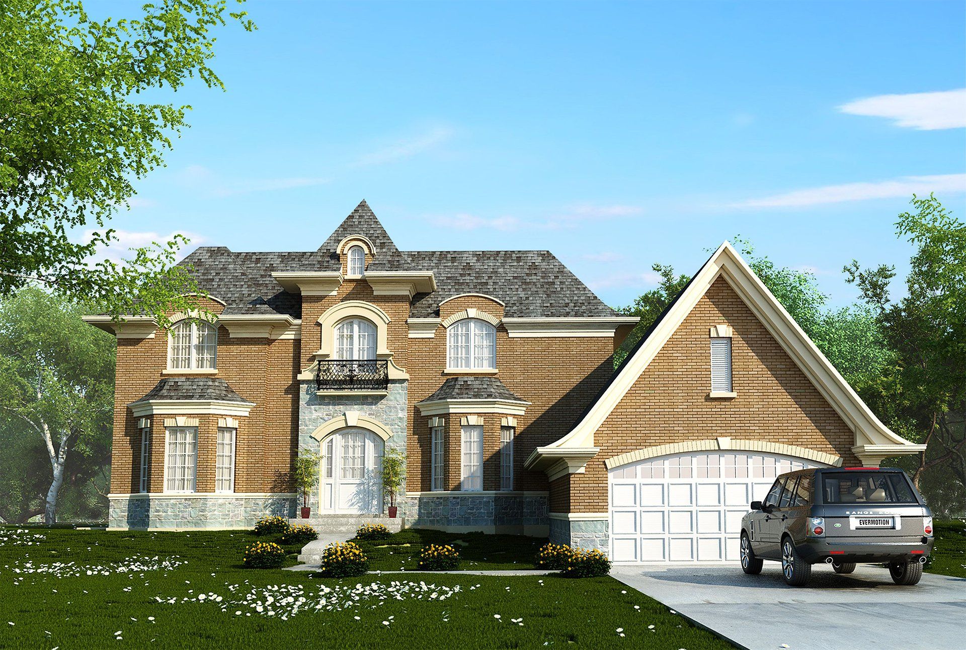 Greentree Avenue - Rendering House Street View