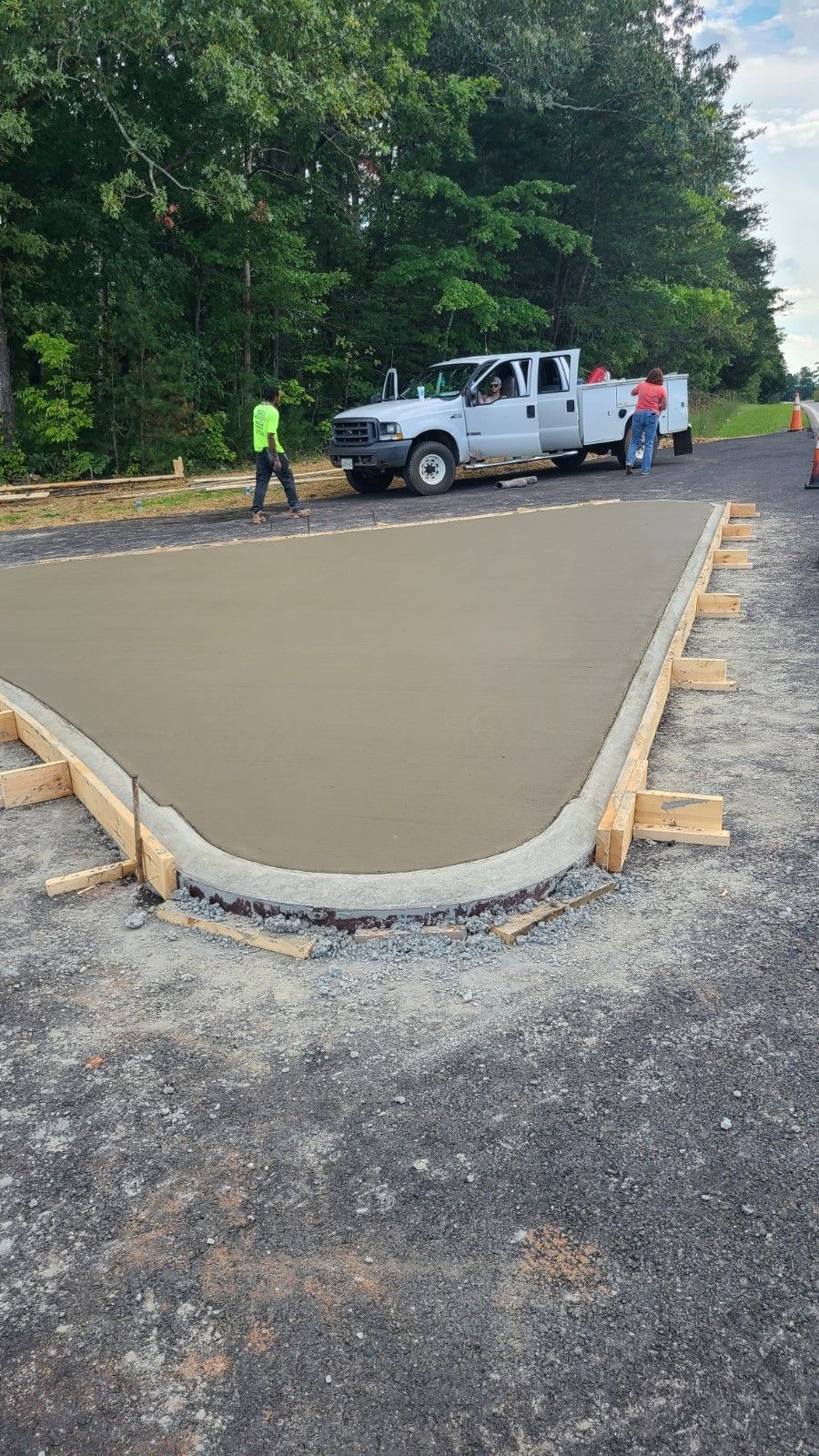 Commercial Division - Glade Hill, VA - Creative Curbs Inc