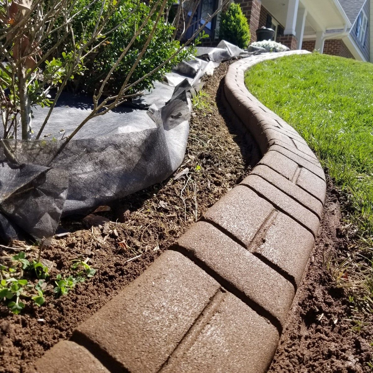 Concrete Borders  - Glade Hill, VA - Creative Curbs Inc