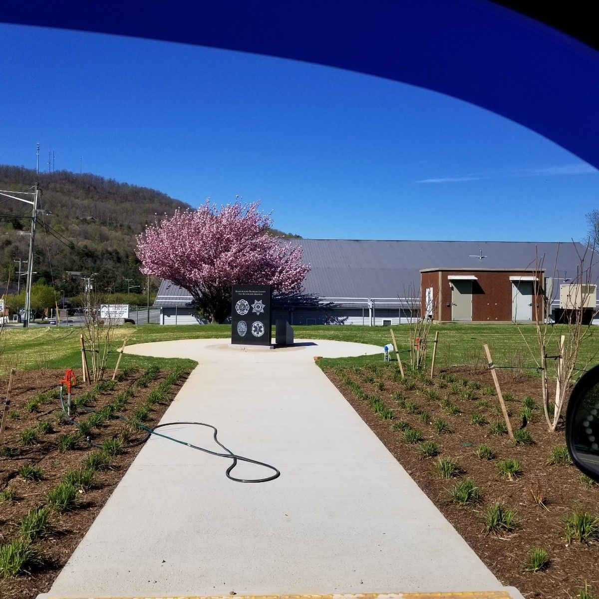 Commercial Broom Finished Concrete - Glade Hill, VA - Creative Curbs Inc