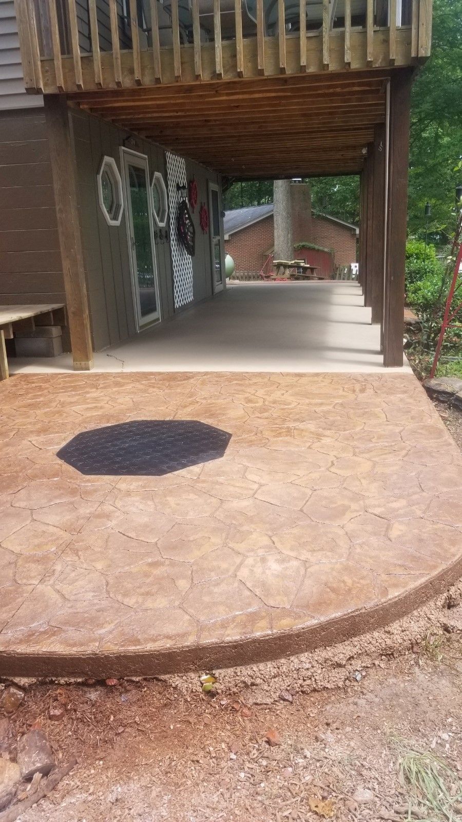 Decorative Stamped Concrete - Glade Hill, VA - Creative Curbs Inc