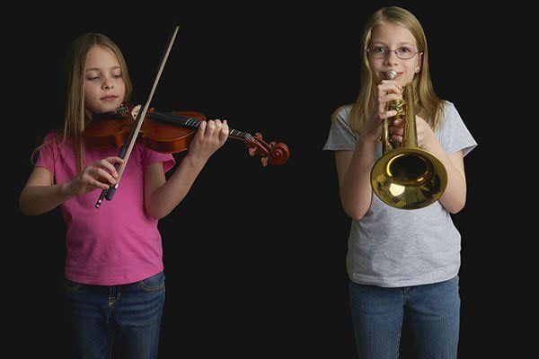 Girls Playing Instruments — Columbia, MO — The Music Suite