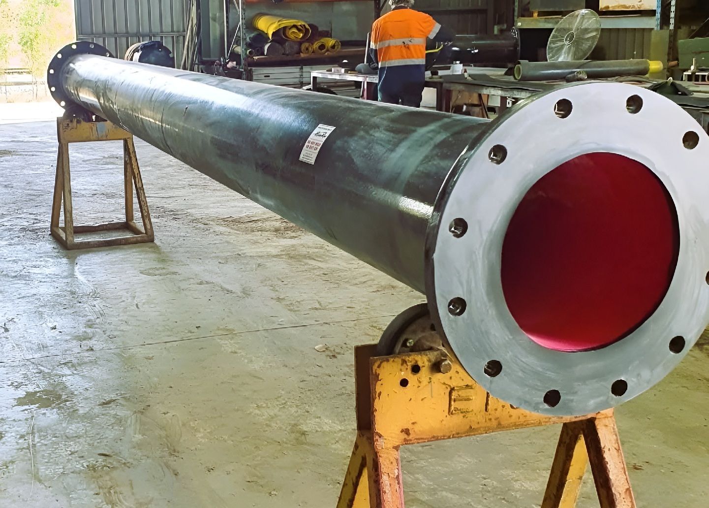 Custom Steel Pipeline Fabricated For Underground Mining Operations