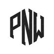 Black stylized &ldquo;PNW&rdquo; letters in a geometric logo on a white background