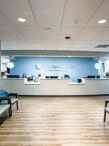 Pediatric Care Specialists in Overland Park, KS waiting room.