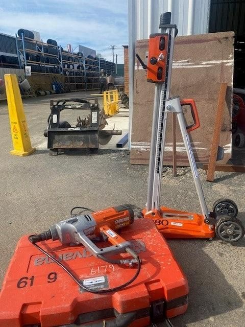 An Orange Box With the Number 61 on It — Hamblin Hire in Albury, NSW