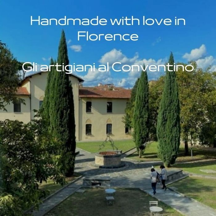 Handmade with love in Florence
Gli artigiani al Conventino