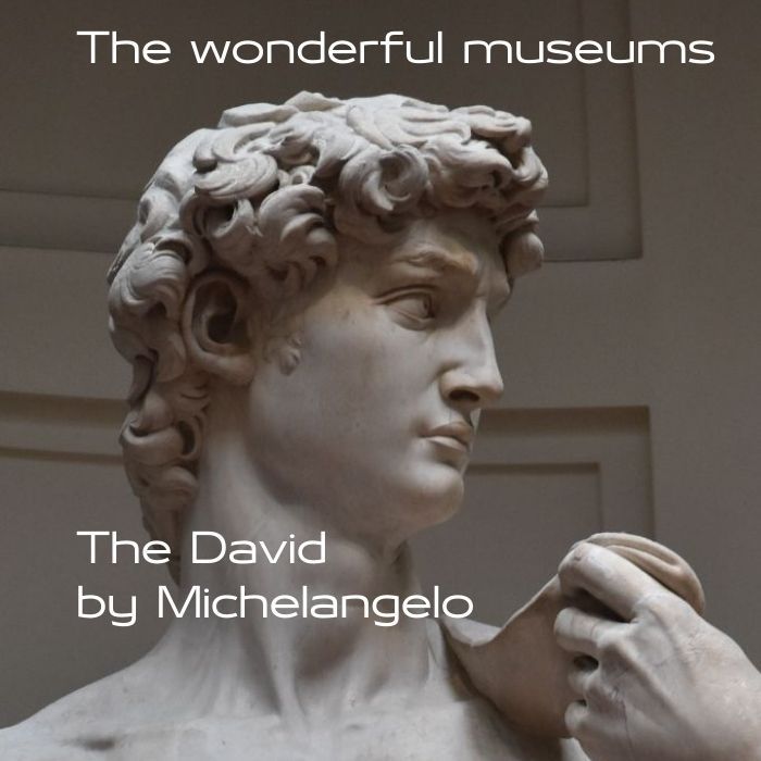 The wonderful museums
The David by Michelangelo
