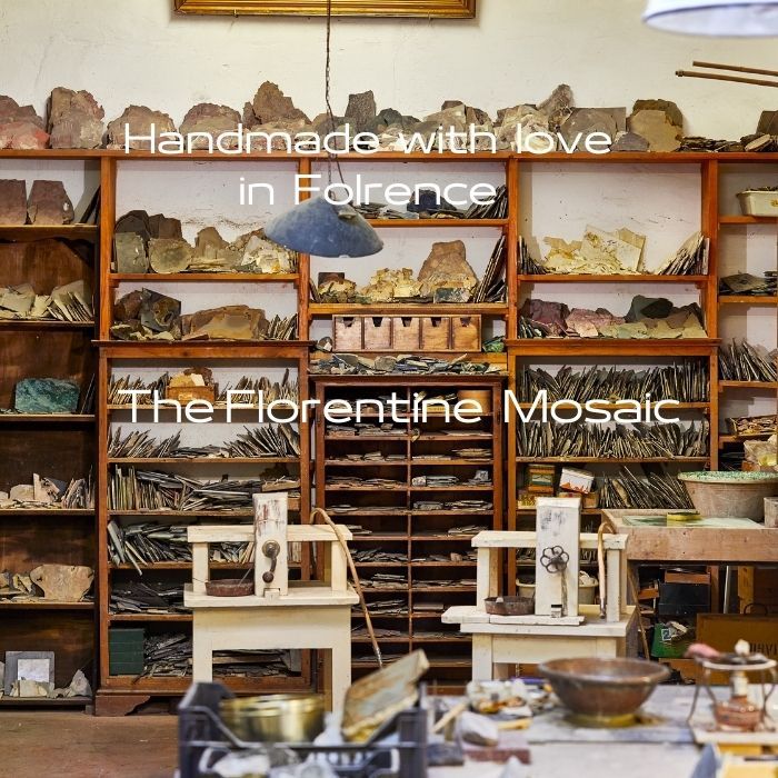 Handmade with love in Florence
The florentine mosaic