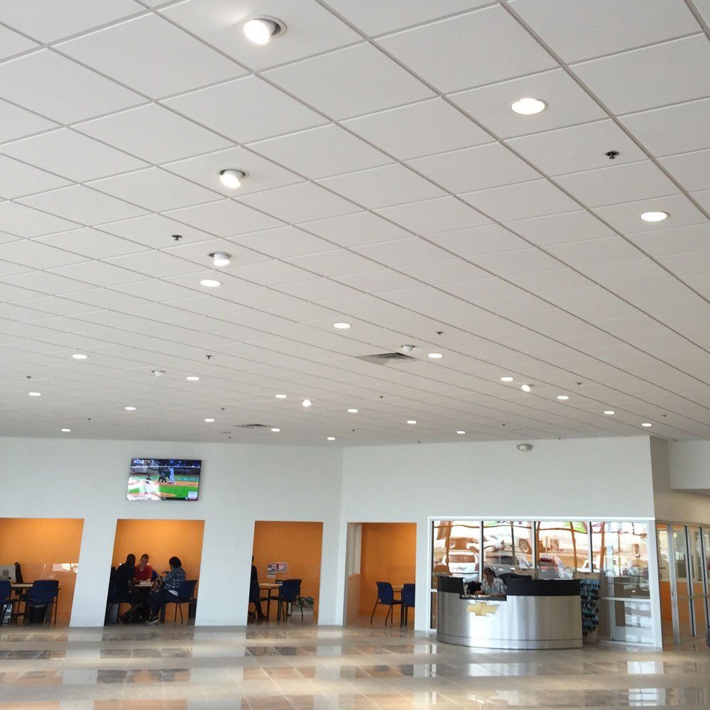 After Ceiling Tile Renovation — Atchison, KS — L&L Construction