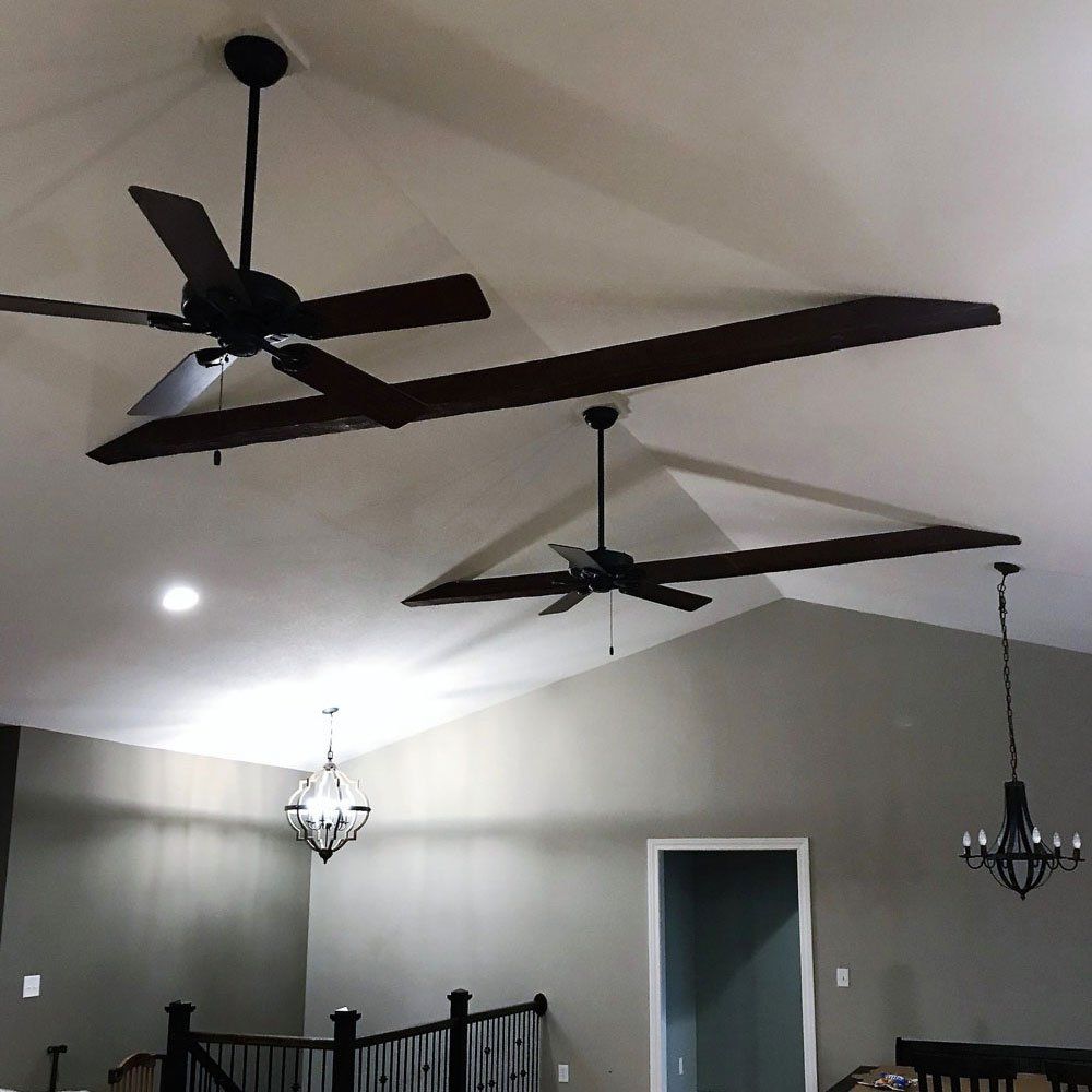 New Ceiling Fans — Atchison, KS — L&L Construction