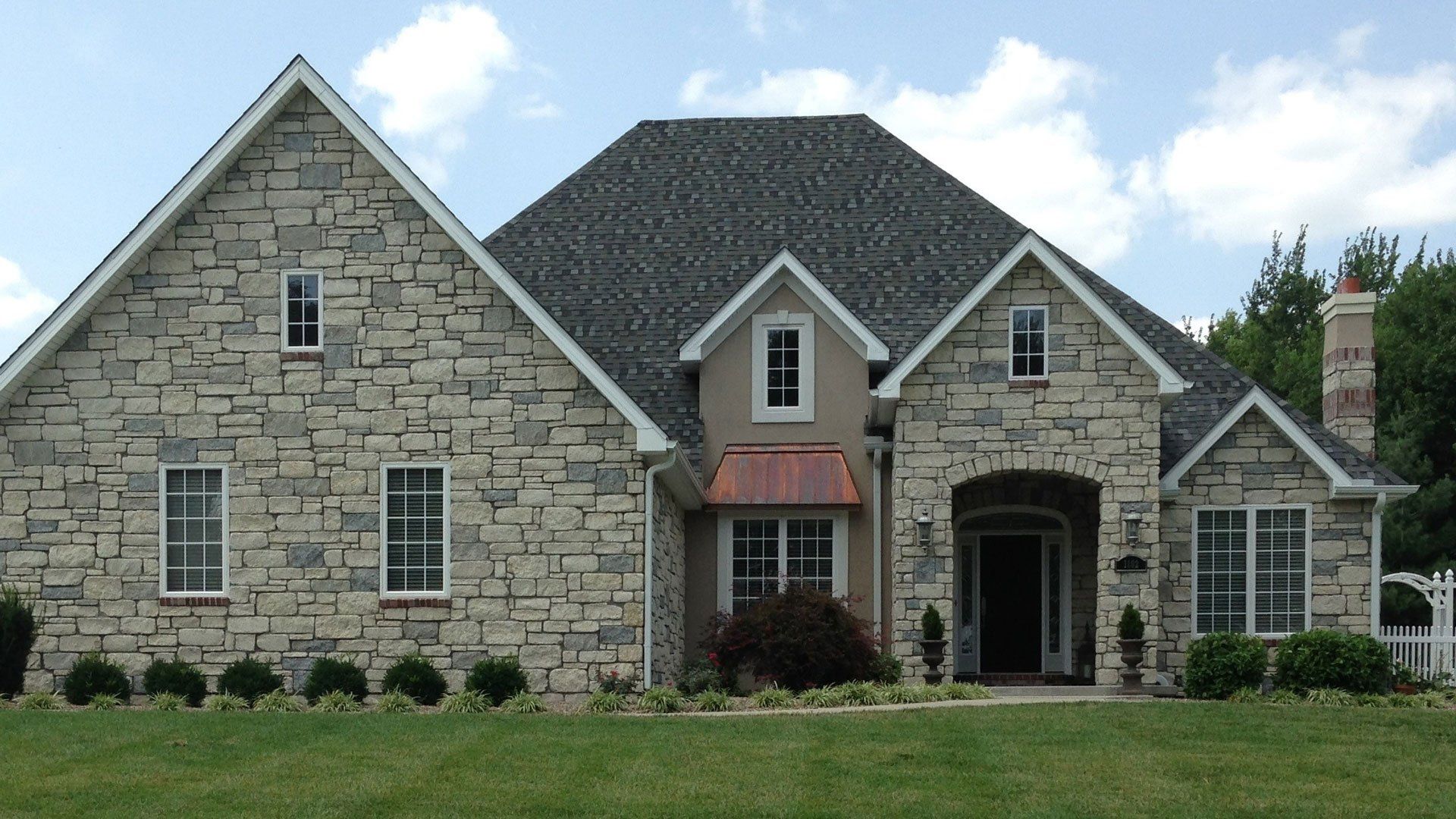 Brick Stone House — Atchison, KS — L&L Construction