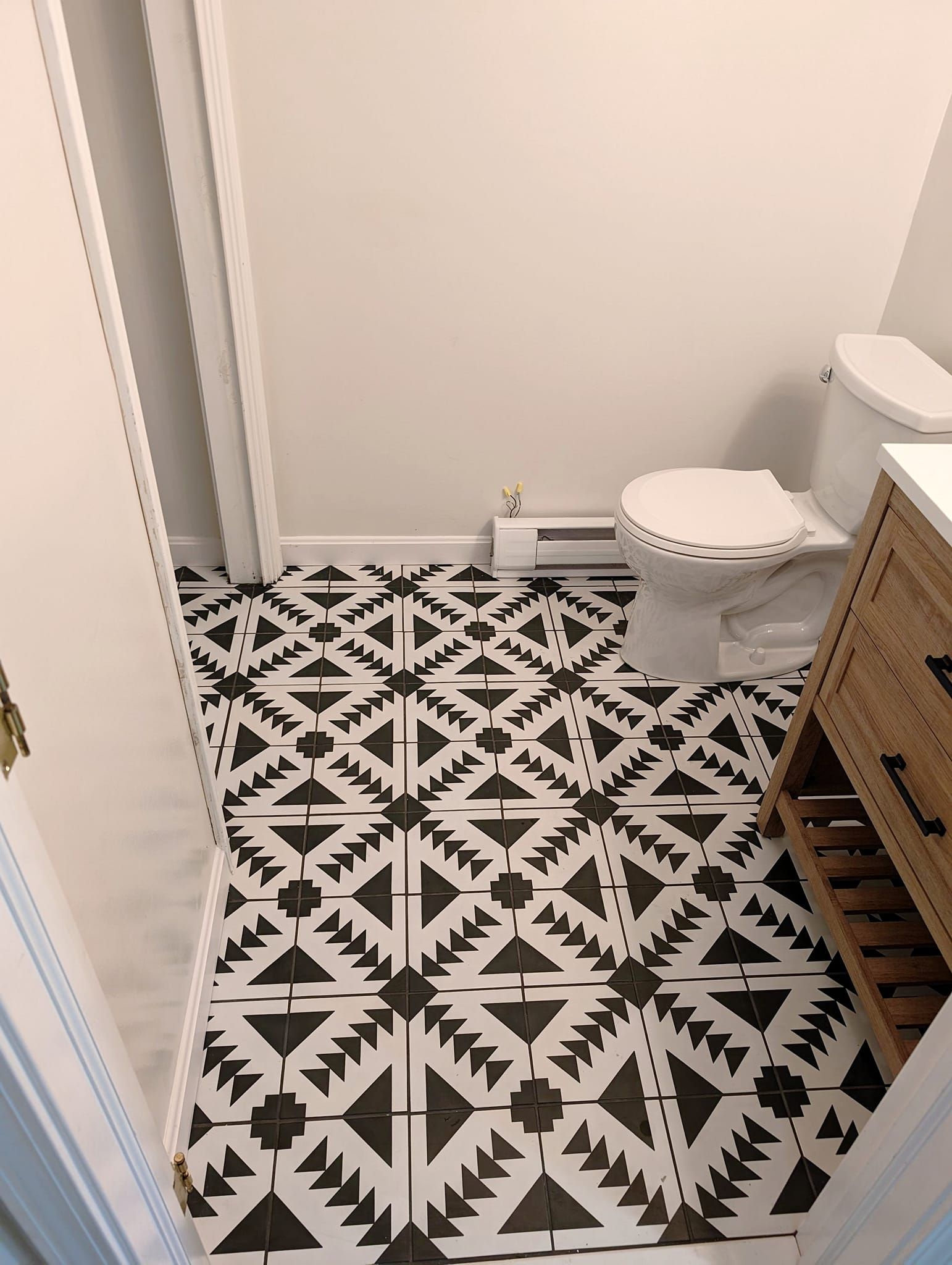 Bathroom floor tile installation Providence RI - Ocean State Tile