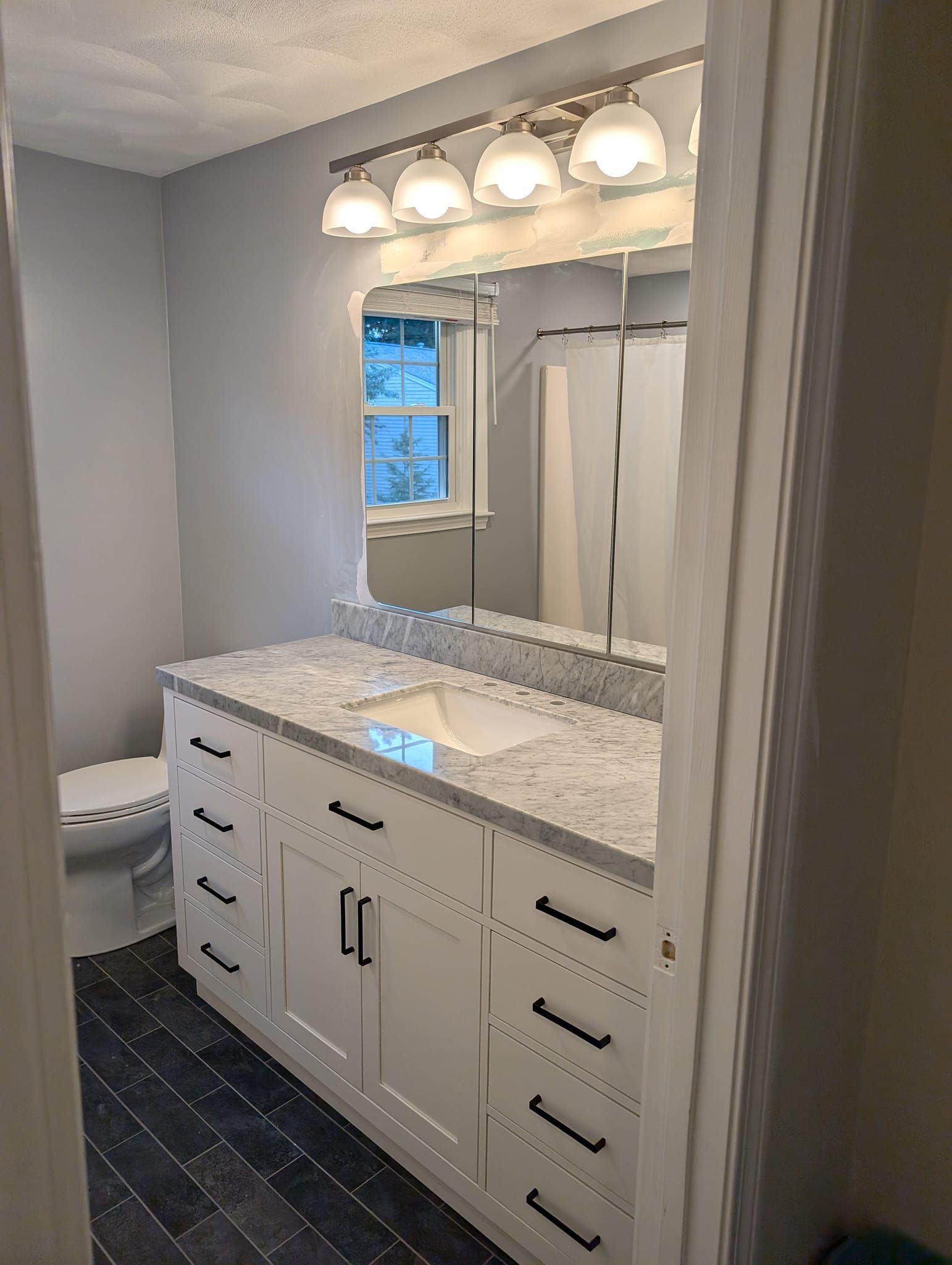 Bathroom remodel project in Providence Rhode Island - Ocean State Tile