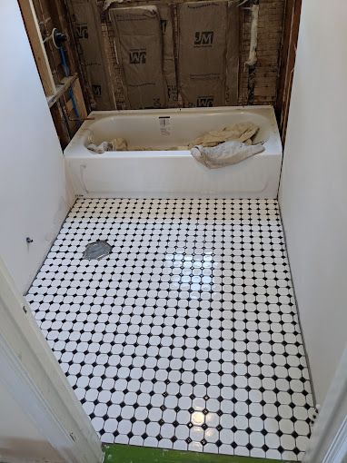 Tile flooring installation - Ocean State Tile and Remodeling