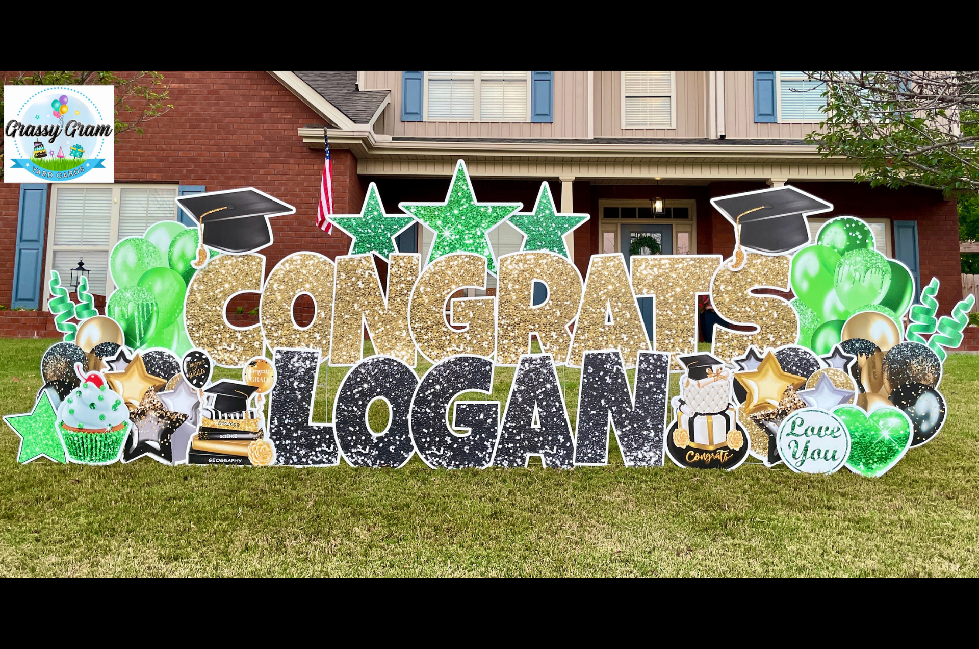 graduation yard cards