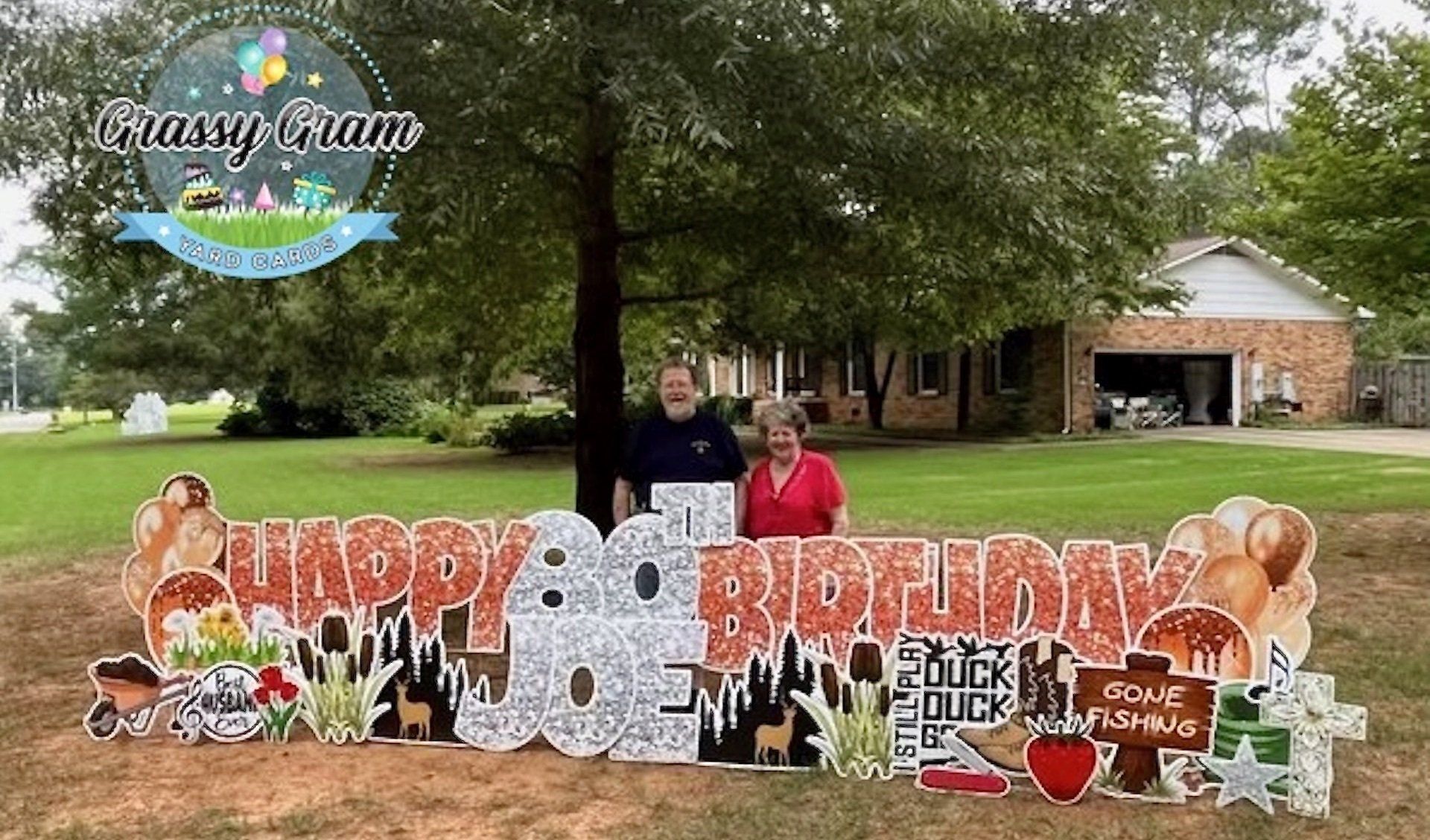 Happy Birthday yard cards