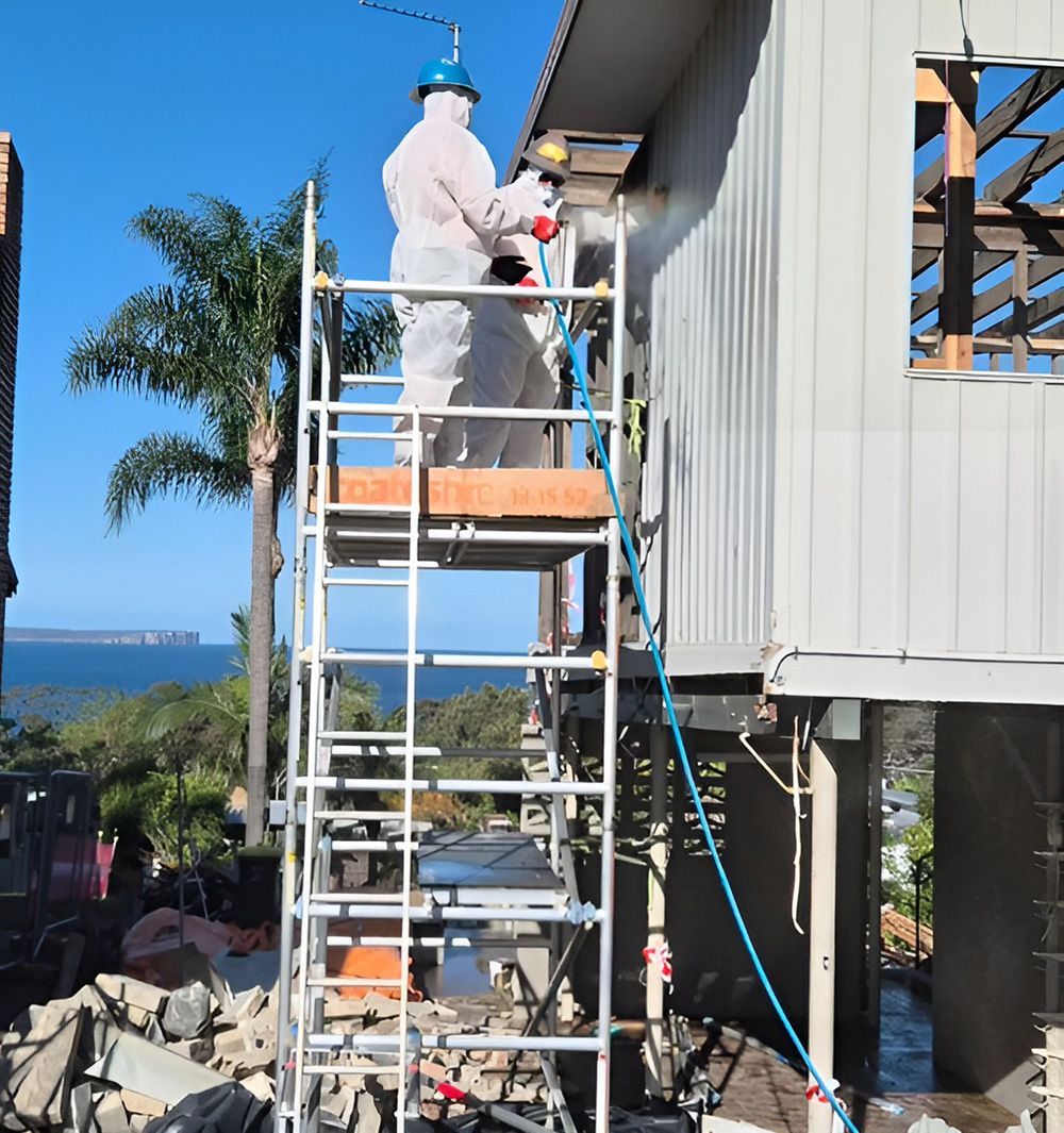 Professional Asbestos Removal In Port Stephens Using Protective Equipment And Containment — Dirt Werx in Port Stephens, NSW