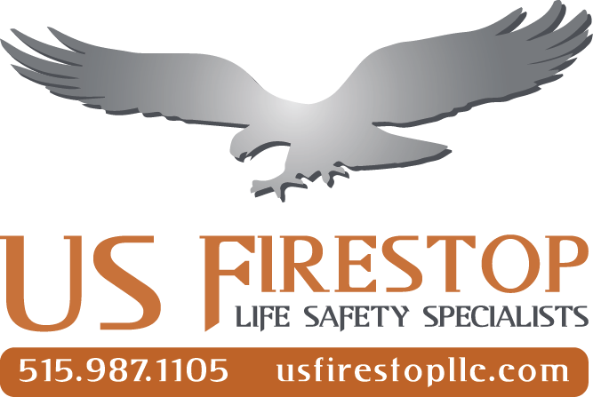 Silver eagle logo over text 