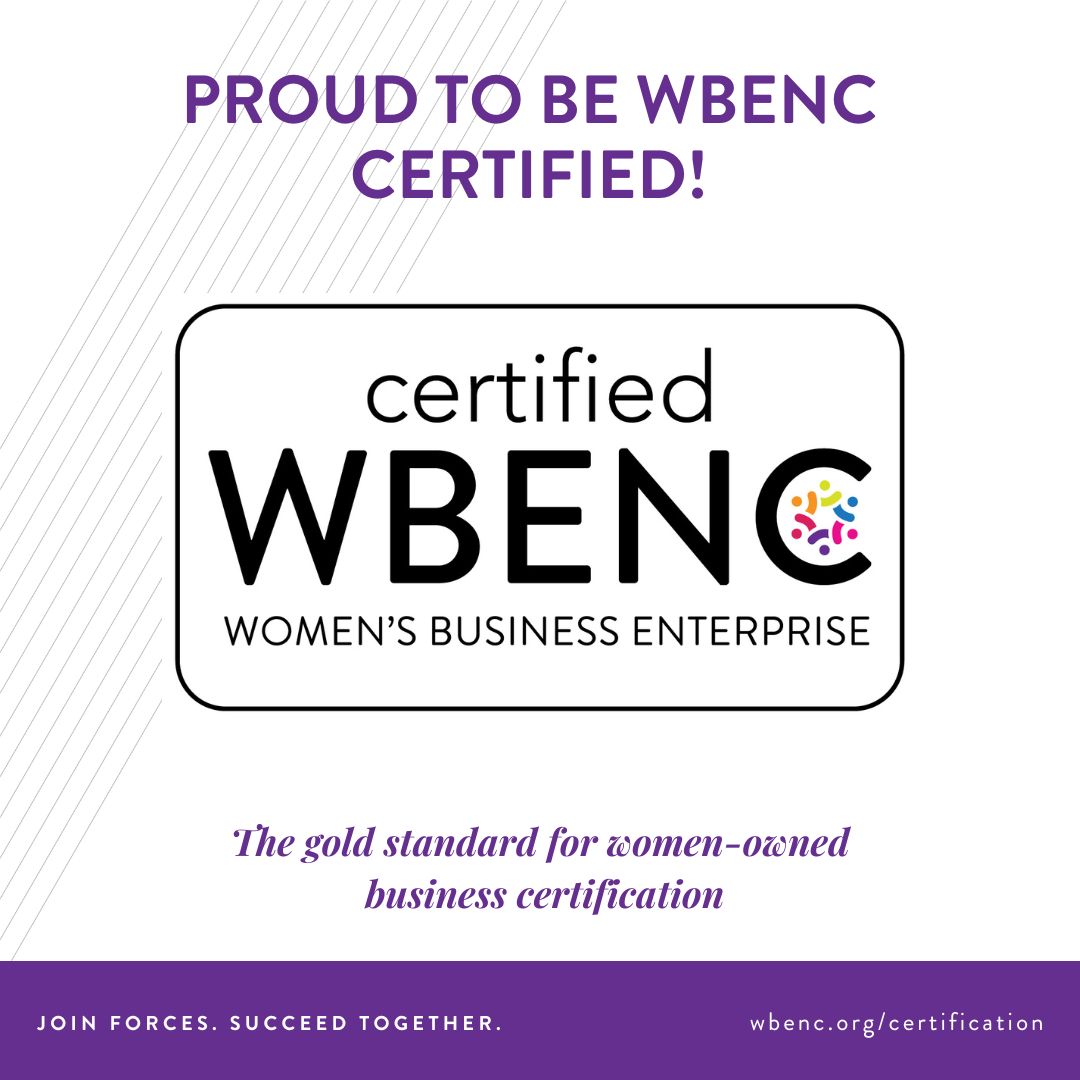 WBENC Women's Business Enterprise certification logo.