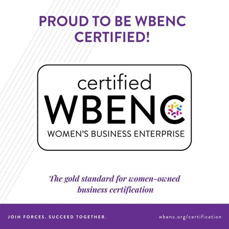 WBENC Women's Business Enterprise certification logo.