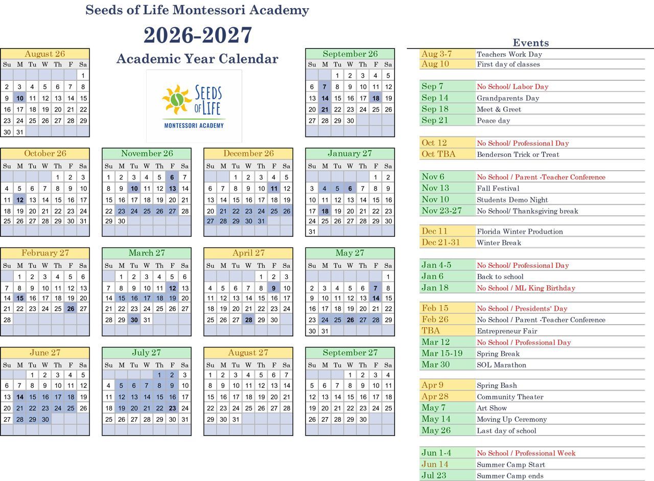 School Calendar