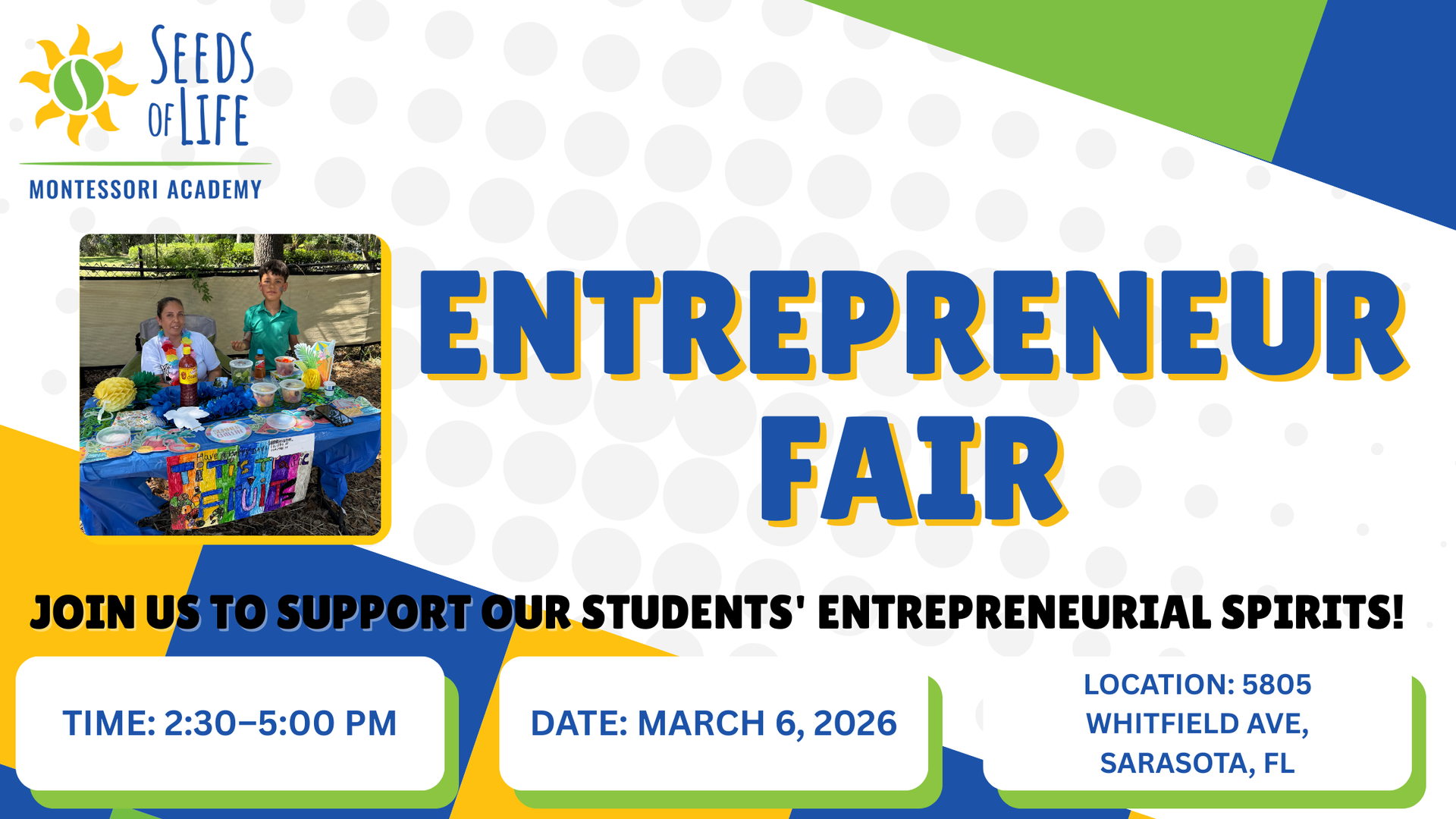 Entrepreneur Fair 2026 Seeds of Life Montessori