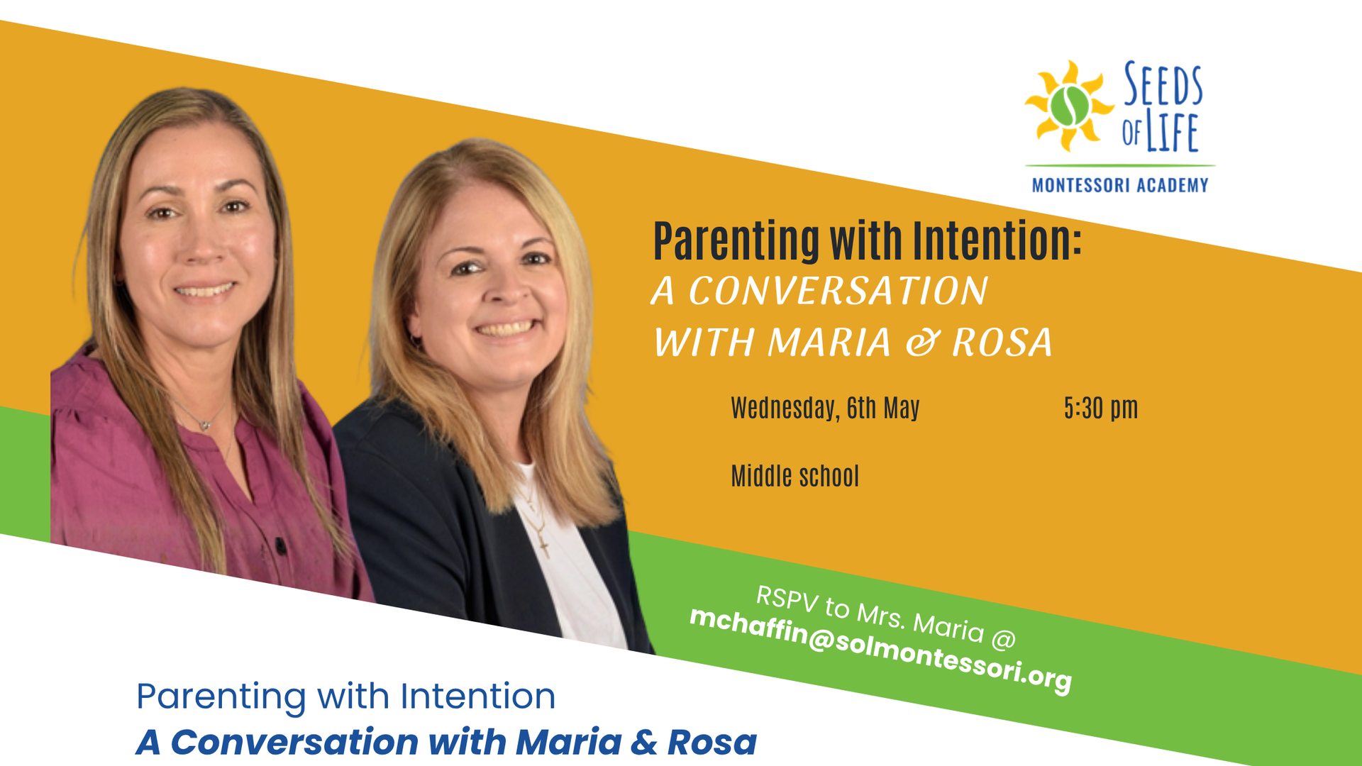 Parenting with Intention: A Conversation with Maria & Rosa