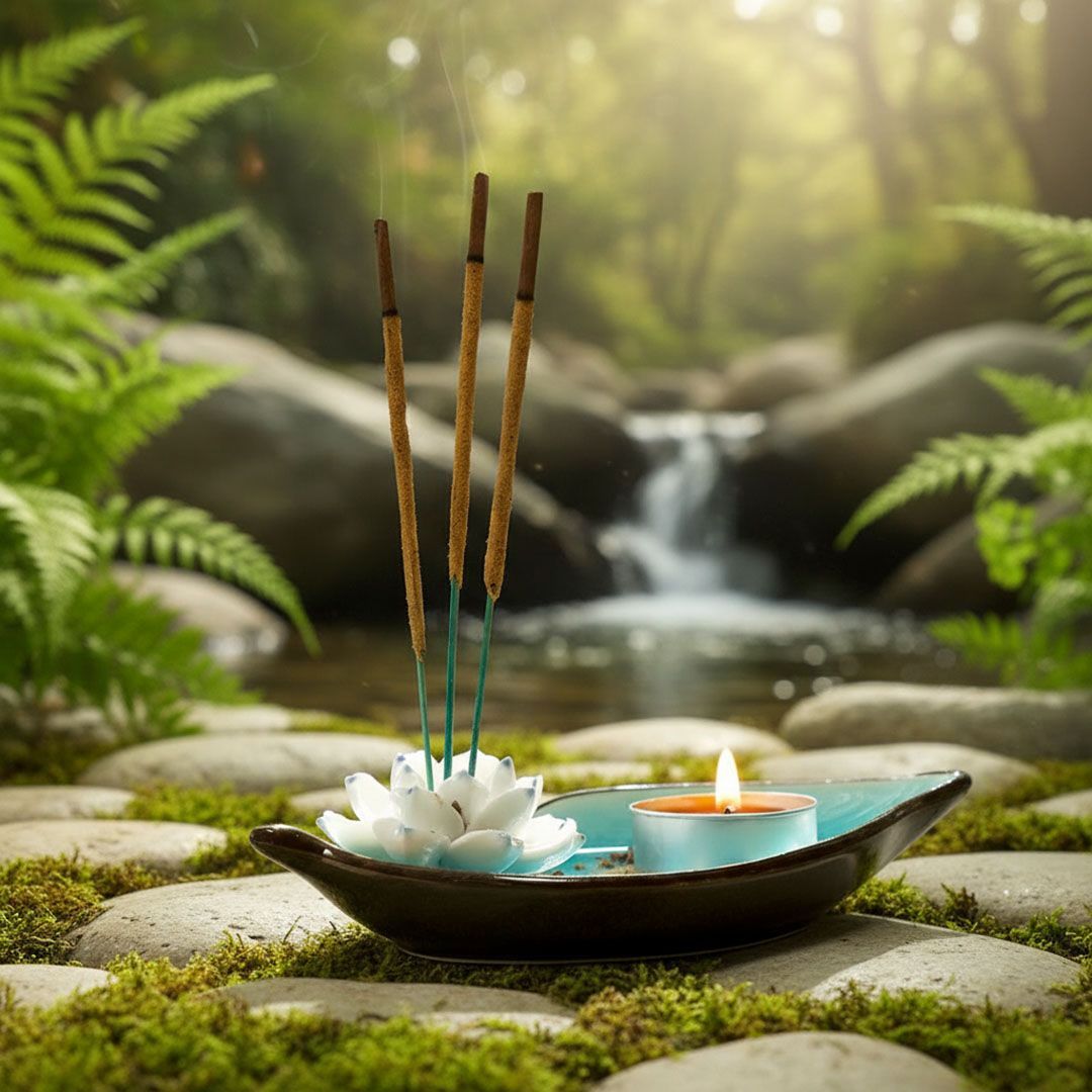 brucia Incensi. Distribuiti da Bio Radhika