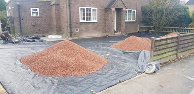 gravel driveways telford