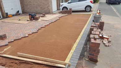 block paving driveways telford