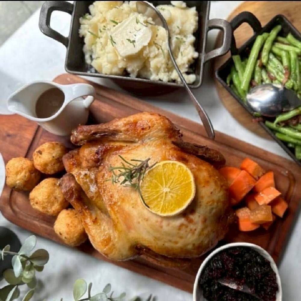 英國奶奶感恩節烤全雞大餐(信義店)