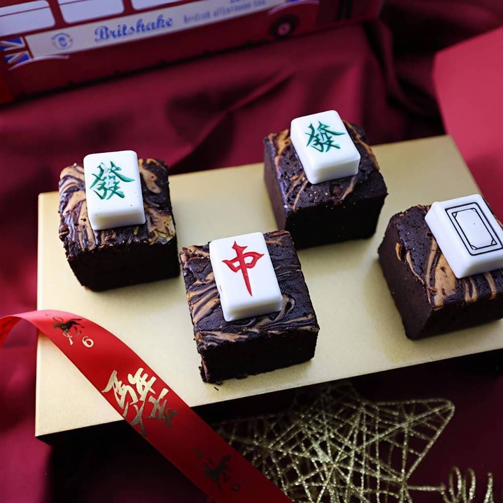 英國奶奶大三元布朗尼禮盒(四入)