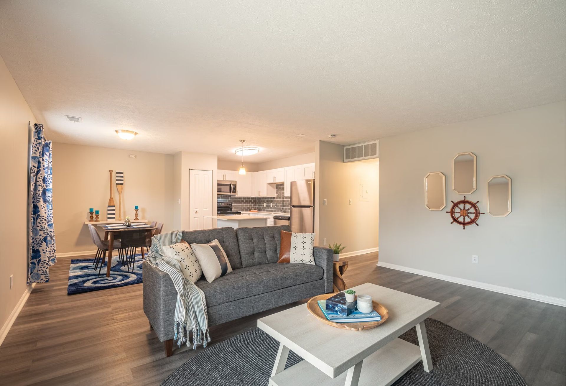 apartment floor plan.