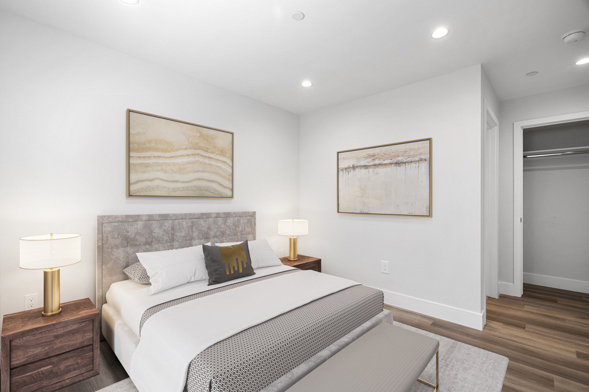 14802 Vanowen Street bedroom