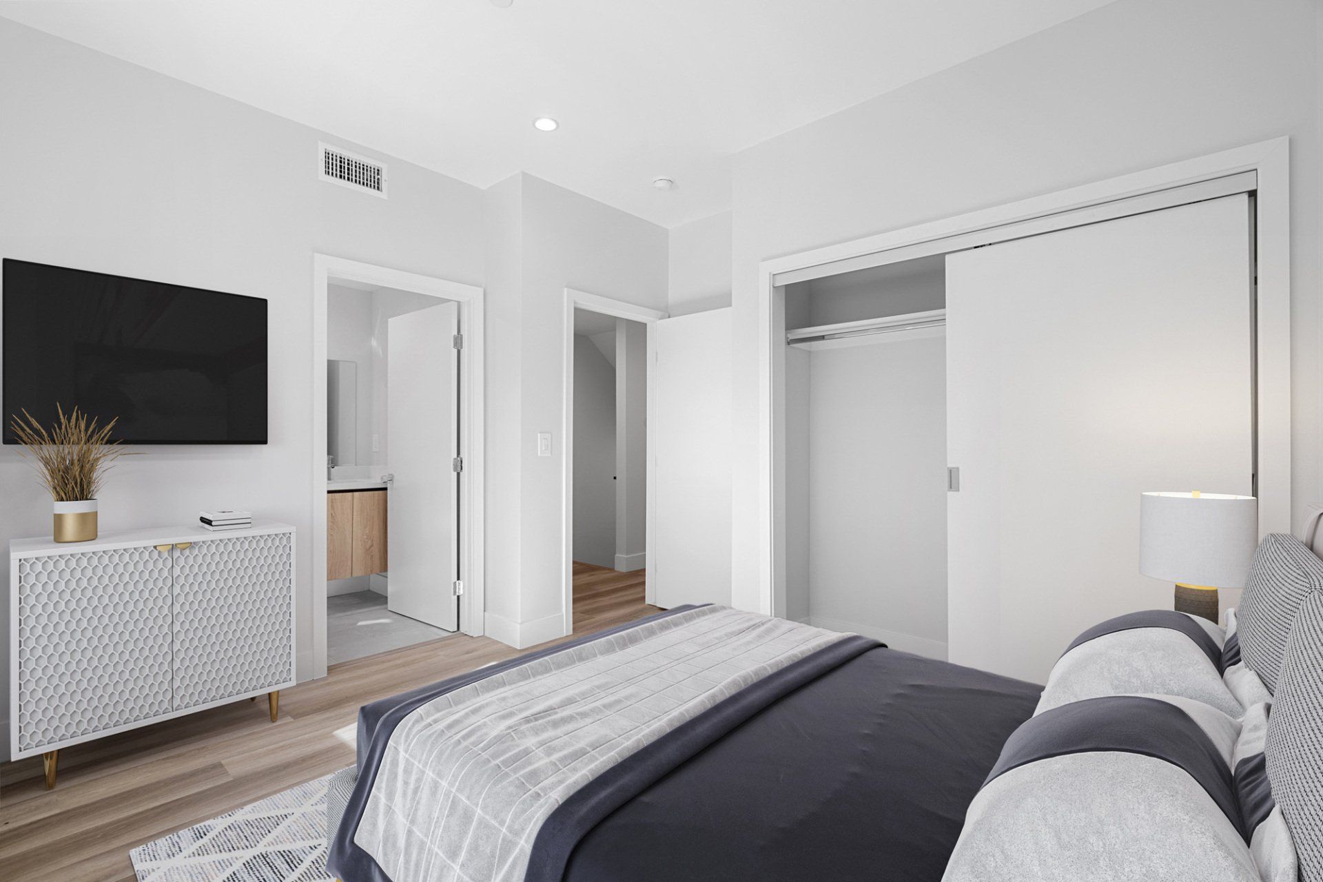 14802 Vanowen Street bedroom