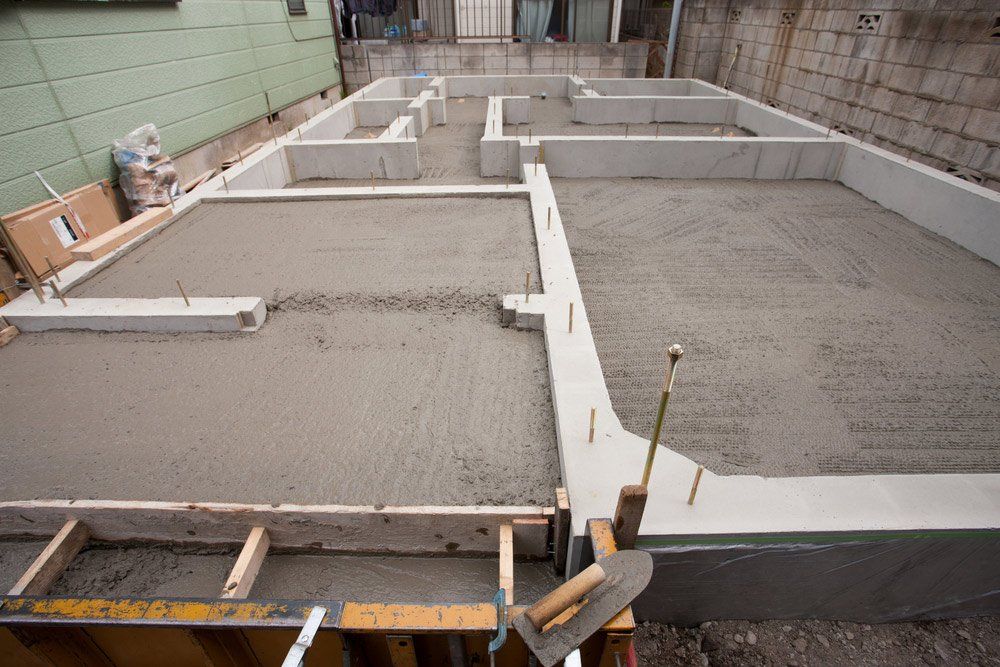 House Strip Footings And Slab — Maitland Concreting Specialists In Maitland New South Wales