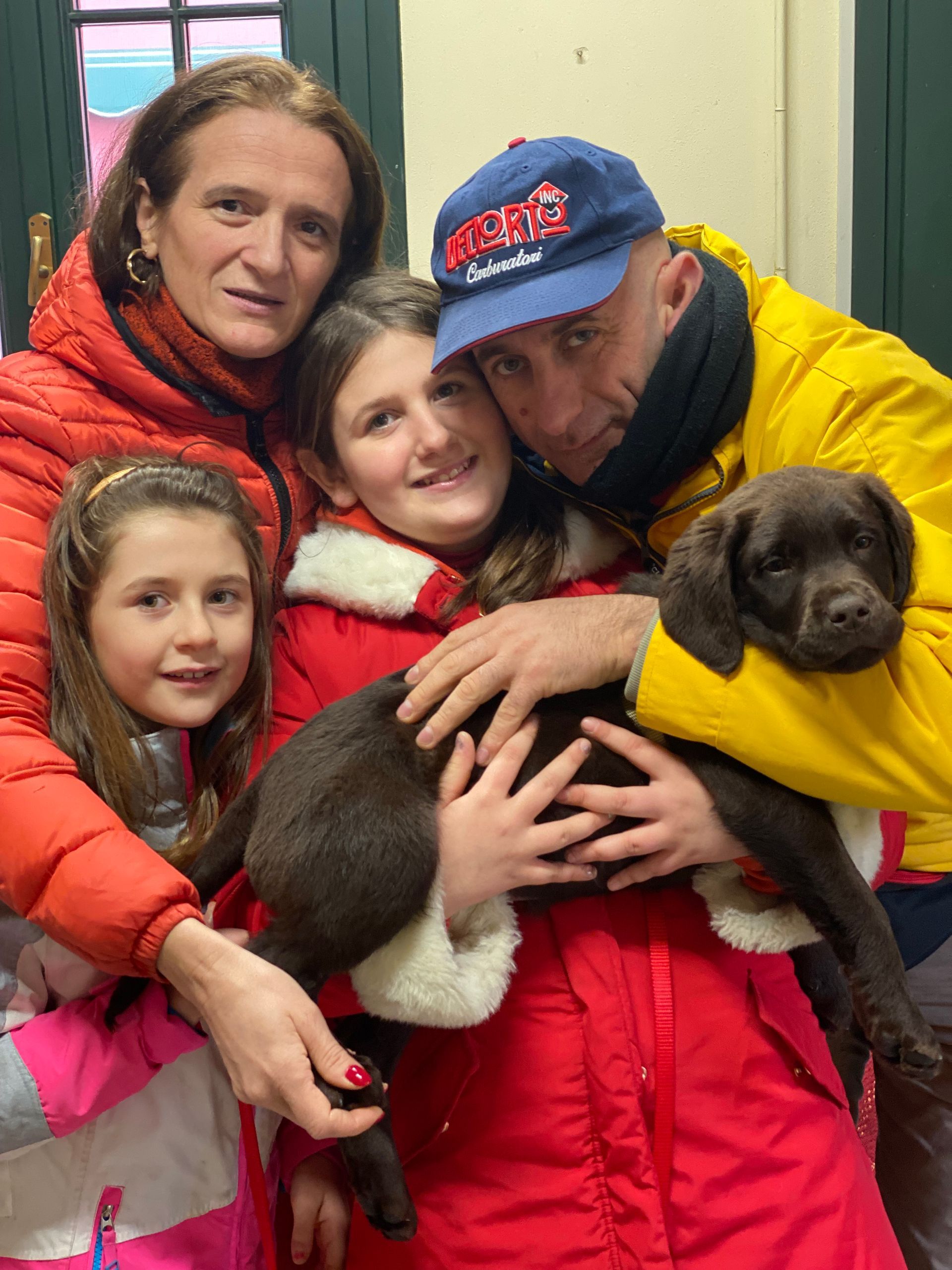 Allevamento Enci FCI Labrador in provincia di Pavia - I Labrador di Casa Paraporti - Consegna cuccioli