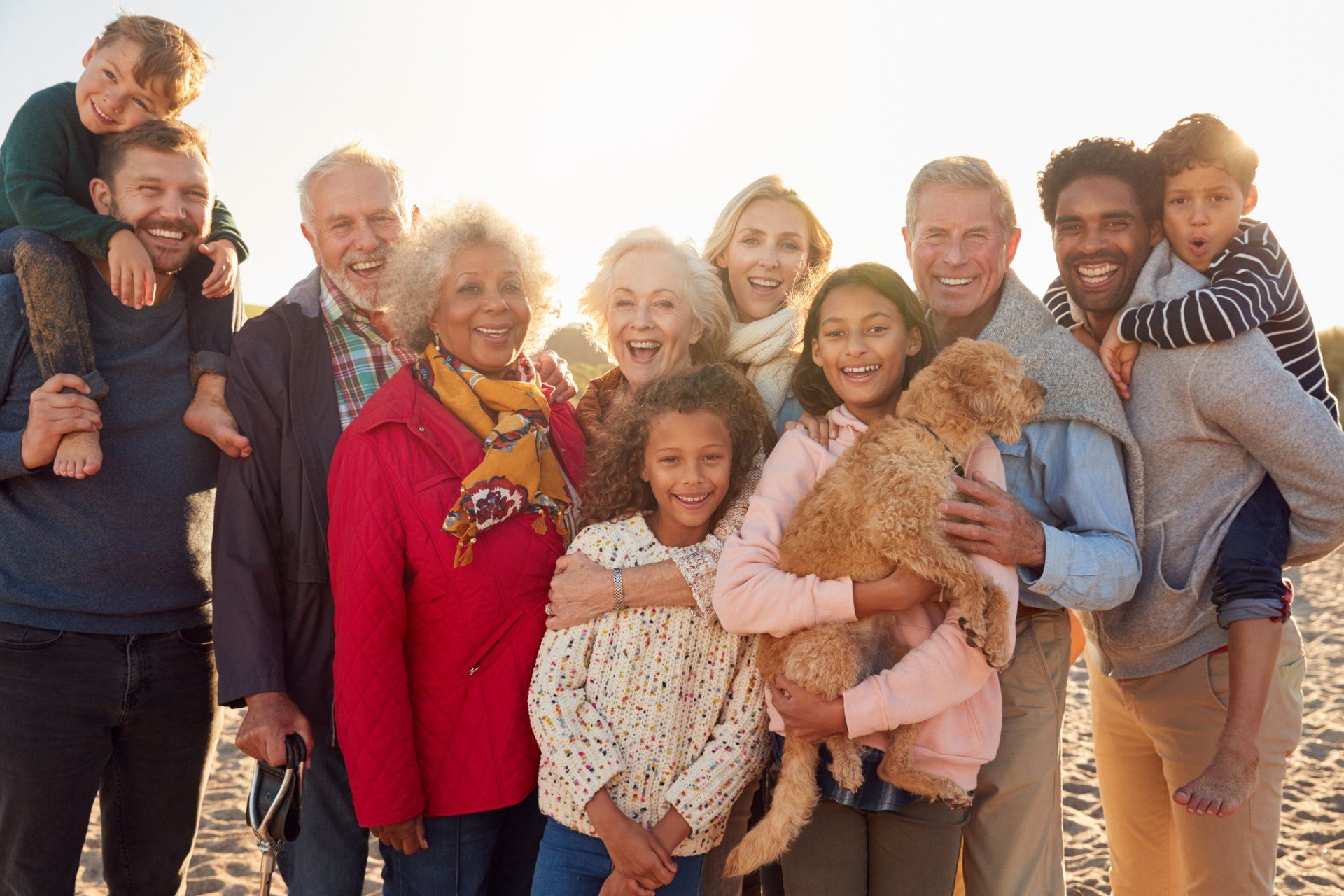 Portrait Of Multi-Generation Family Group — Plain City, OH — Portraits by Lisa