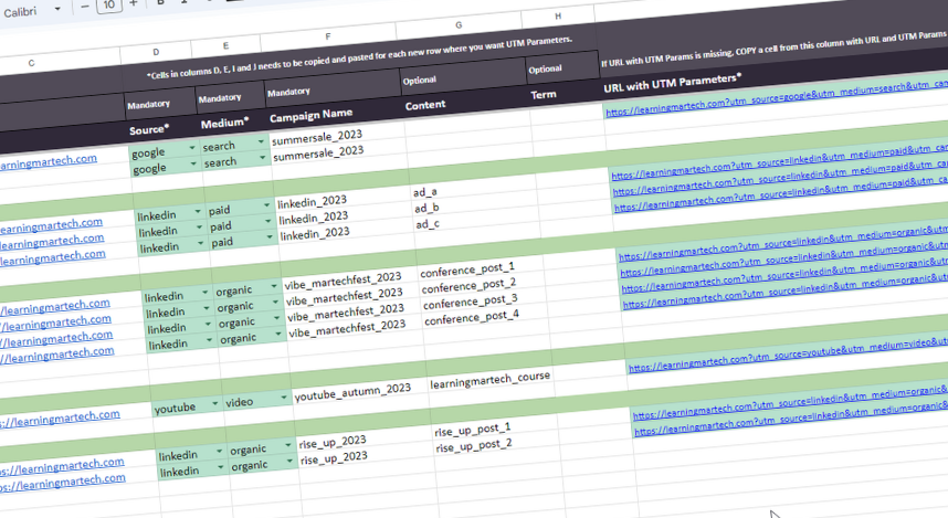 A close up of a spreadsheet on a computer screen.