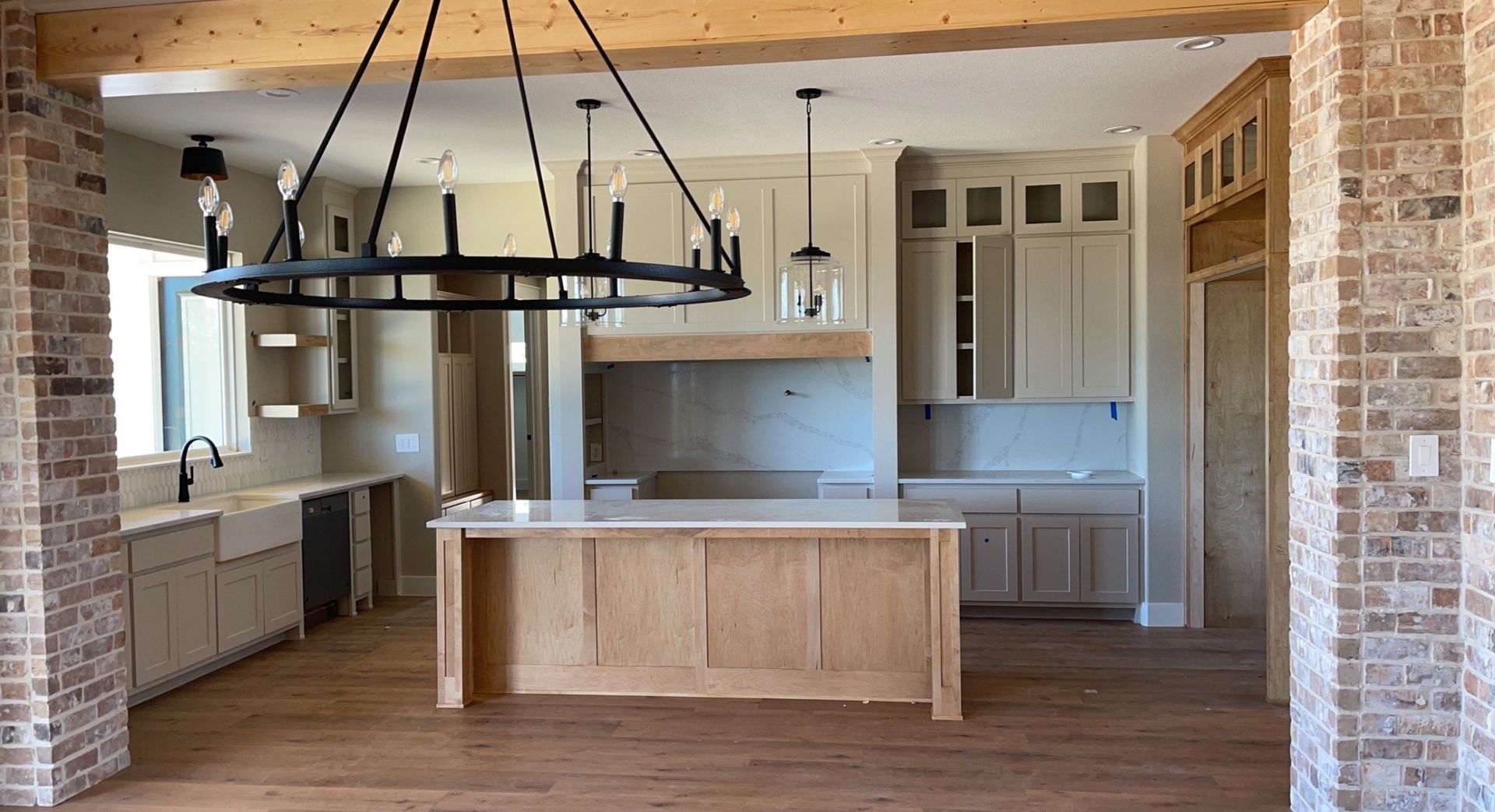 Kitchen View in East — Vinton, IA — Corridor Building & Remodeling